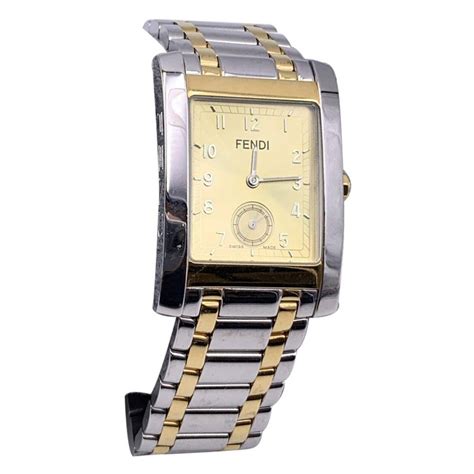 Fendi Silver Stainless Steel 7000 G Wrist Watch 